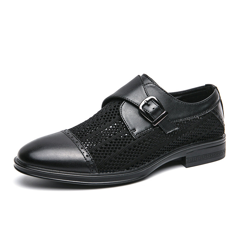 Breathable Pointed Toe Casual Sandals Casual Leather Shoes