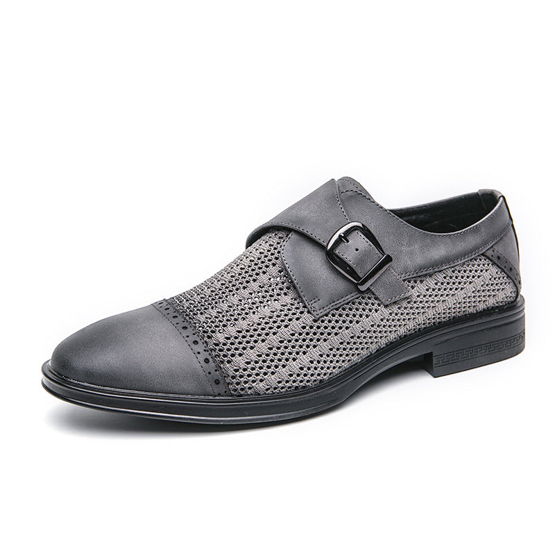 Breathable Pointed Toe Casual Sandals Casual Leather Shoes