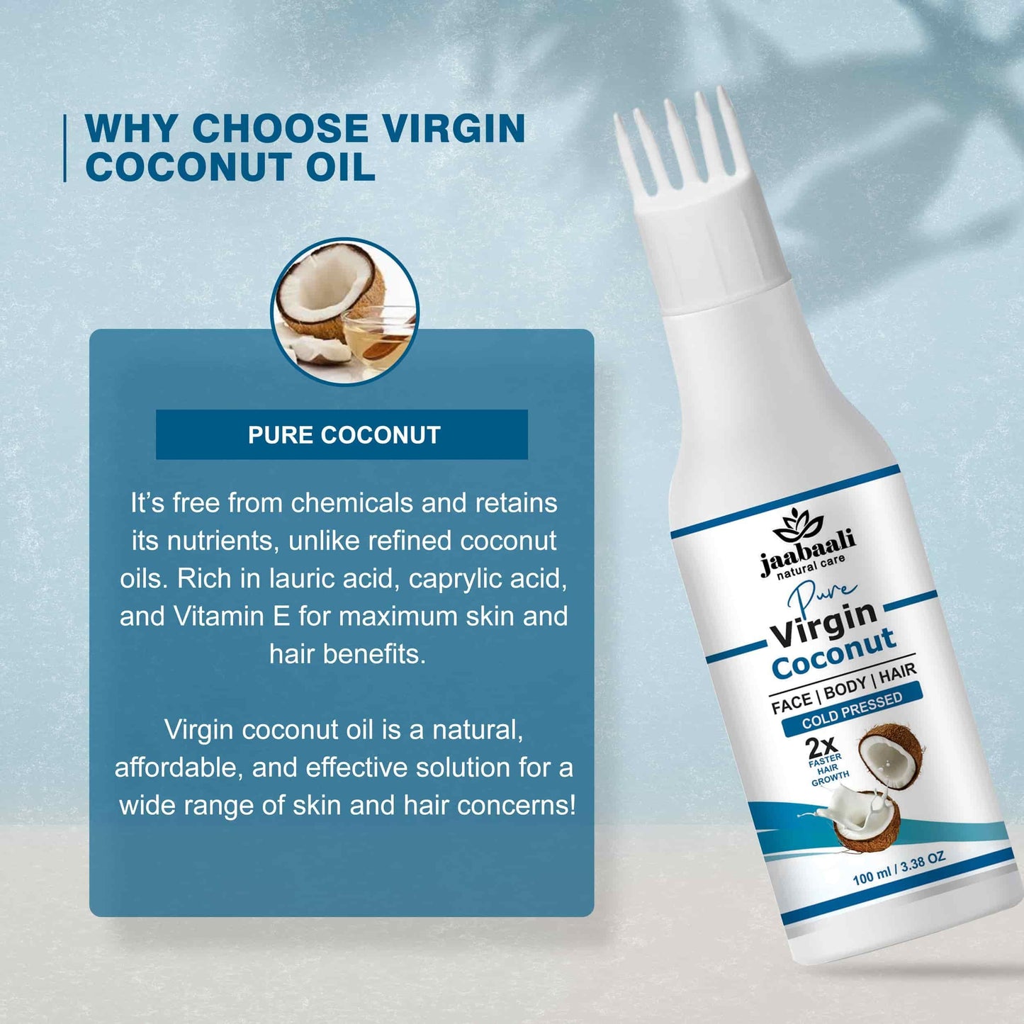 Pure Virgin Coconut 100 ml